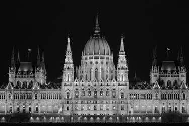 The Hungarian Parliament Building, river Danube, Budapest city, Hungary - Limited Edition of 15 thumb