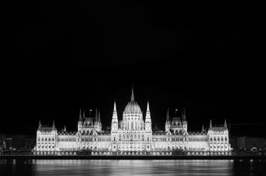 The Hungarian Parliament Building on the river Danube, Budapest city, Hungary - Limited Edition of 15 thumb