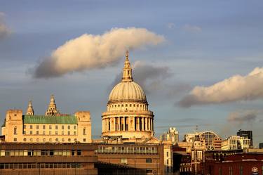 St Pauls Cathedral, river Thames, London City, England - Limited Edition of 15 thumb