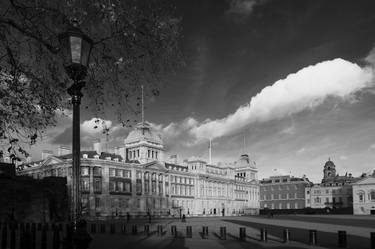 Horse Guards parade and the Old Admiralty Buildings; Whitehall, London, England - Limited Edition of 15 thumb