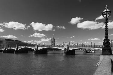 Lambeth Bridge, river Thames, Westminster, London - Limited Edition of 15 thumb