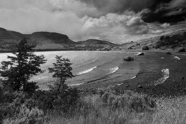 View over Lago Sofía near Puerto Natales city, Patagonia, Chile - Limited Edition of 15 thumb
