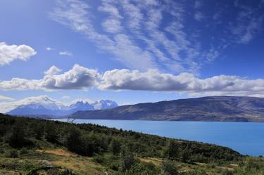 Summer view of Lago del Torro, Torres de Paine, Patagonia, Chile - Limited Edition of 15 thumb