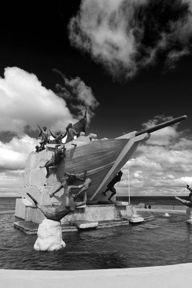 Monument to the Crew of the Goleta Ancud, Punta Arenas city, Patagonia, Chile - Limited Edition of 15 thumb