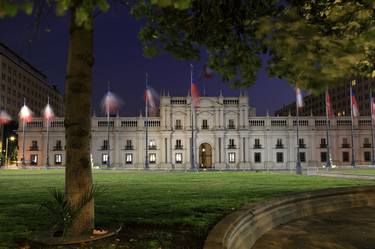 Print 01   The Moneda Palace at night, Santiago City, Chile - Limited Edition of 15 thumb
