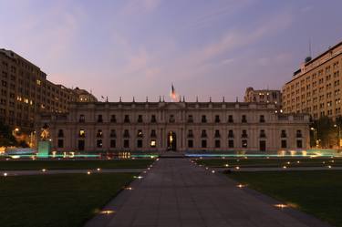Print 06   The Moneda Palace at night, Santiago City, Chile - Limited Edition of 15 thumb