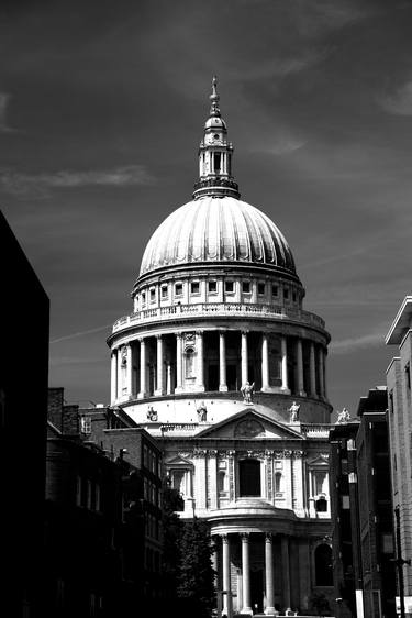 View of Saint Pauls Cathedral, London City, England - Limited Edition of 15 thumb