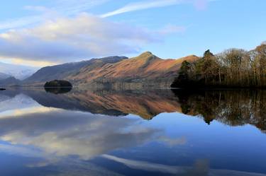 Cat Bells fell from Friars Crag, Derwentwater, Keswick, Cumbria, Lake District National Park, England - Limited Edition of 25 thumb