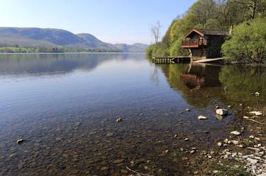 The Duke of Portland boathouse on Ullswater, Lake District National Park, Cumbria, England - Limited Edition of 25 thumb