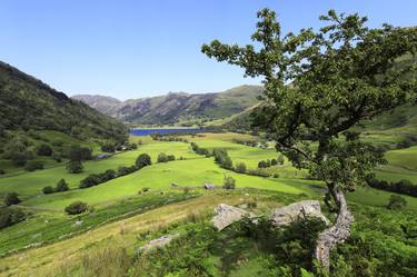 View over Brothers Water and the Hartsop valley, Kirkstone pass, Lake District, Cumbria, England - Limited Edition of 25 thumb