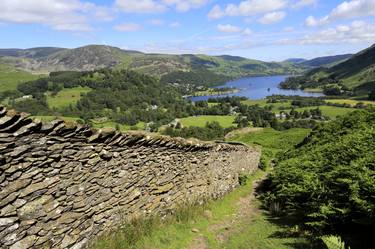 View from Arnison Crag over Ullswater, Lake District National Park, Cumbria, England - Limited Edition of 25 thumb