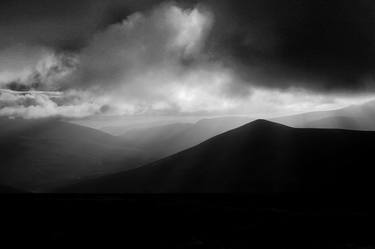Moody clouds over Great Calva fell, Lake District, England - Limited Edition of 25 thumb