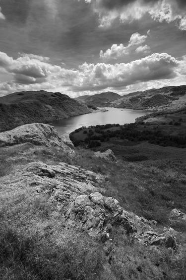 View of Ullswater from Gowbarrow fell, Lake District, England - Limited Edition of 25 thumb