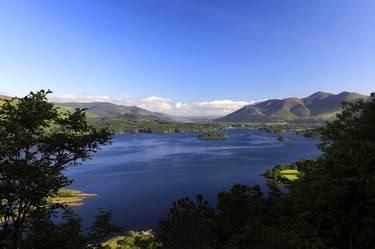 Derwentwater from Surprise viewpoint, Keswick, Lake District, England - Limited Edition of 25 thumb