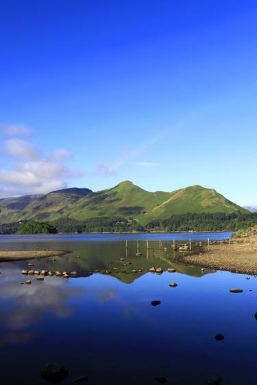 Cat Bells fell from Friars Crag, Derwentwater, Keswick, Lake District, England - Limited Edition of 25 thumb