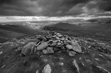 Summit Cairn of Ill Bell fell, Kirkstone pass, Lake District, England - Limited Edition of 25 thumb
