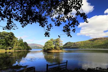 Summer view over the Abbotts Bay, Derwentwater, Keswick, Lake District England - Limited Edition of 25 thumb