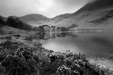 Winter view over Buttermere, Honister Pass, Lake District, England - Limited Edition of 25 thumb