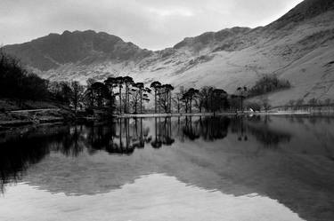 Winter view over Buttermere, Honister Pass, Lake District, England - Limited Edition of 25 thumb
