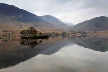 Reflections in Crummock Water, Lake District, England - Limited Edition of 25 thumb