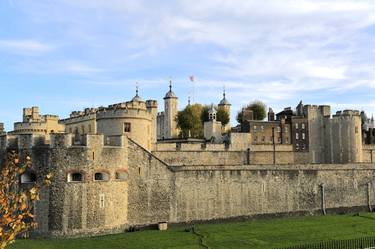 The Tower of London, North Bank river Thames, London, England - Limited Edition of 25 thumb