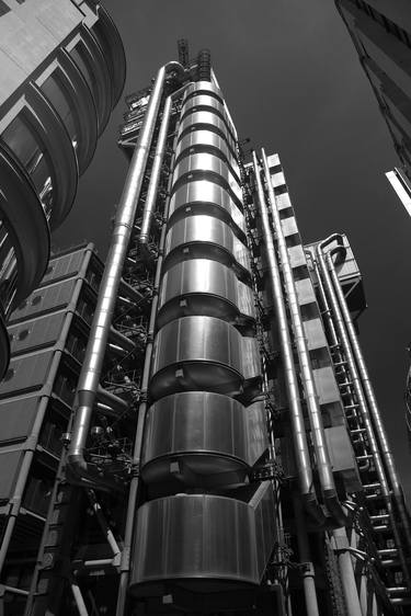 Lloyd's of London building, financial district of London City, England - Limited Edition of 25 thumb