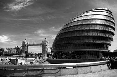 The London Assembly Building, (City Hall), South Bank, London City, England - Limited Edition of 25 thumb