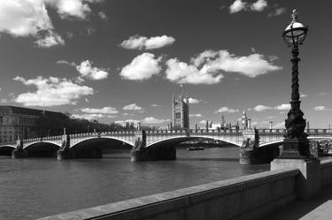 Lambeth Bridge, river Thames, Albert Embankment, London, England - Limited Edition of 25 thumb