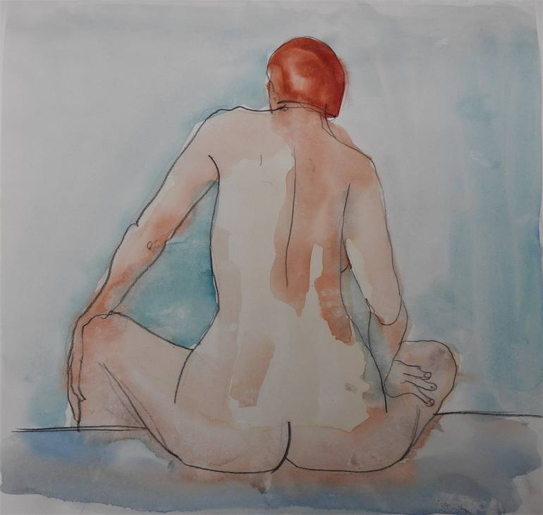 Original Modern Women Drawings by Isabelle Biquet 