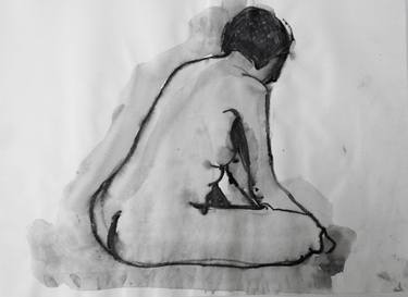 Original Nude Drawings by Isabelle Biquet