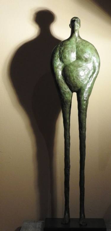 Original Figurative Nude Sculpture by Isabelle Biquet