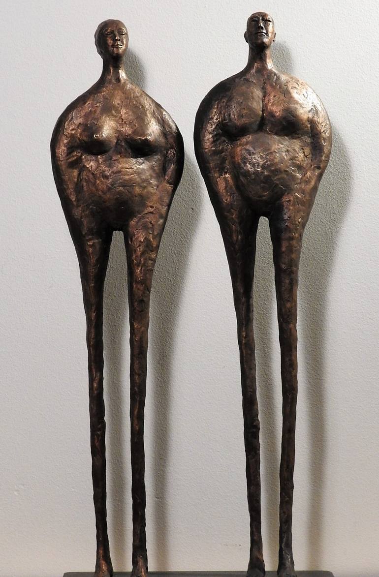 Original Nude Sculpture by Isabelle Biquet 