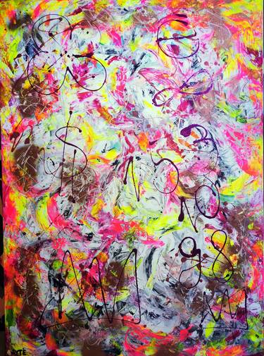 Print of Abstract Expressionism Health & Beauty Paintings by Erika Petunoviene AYTE