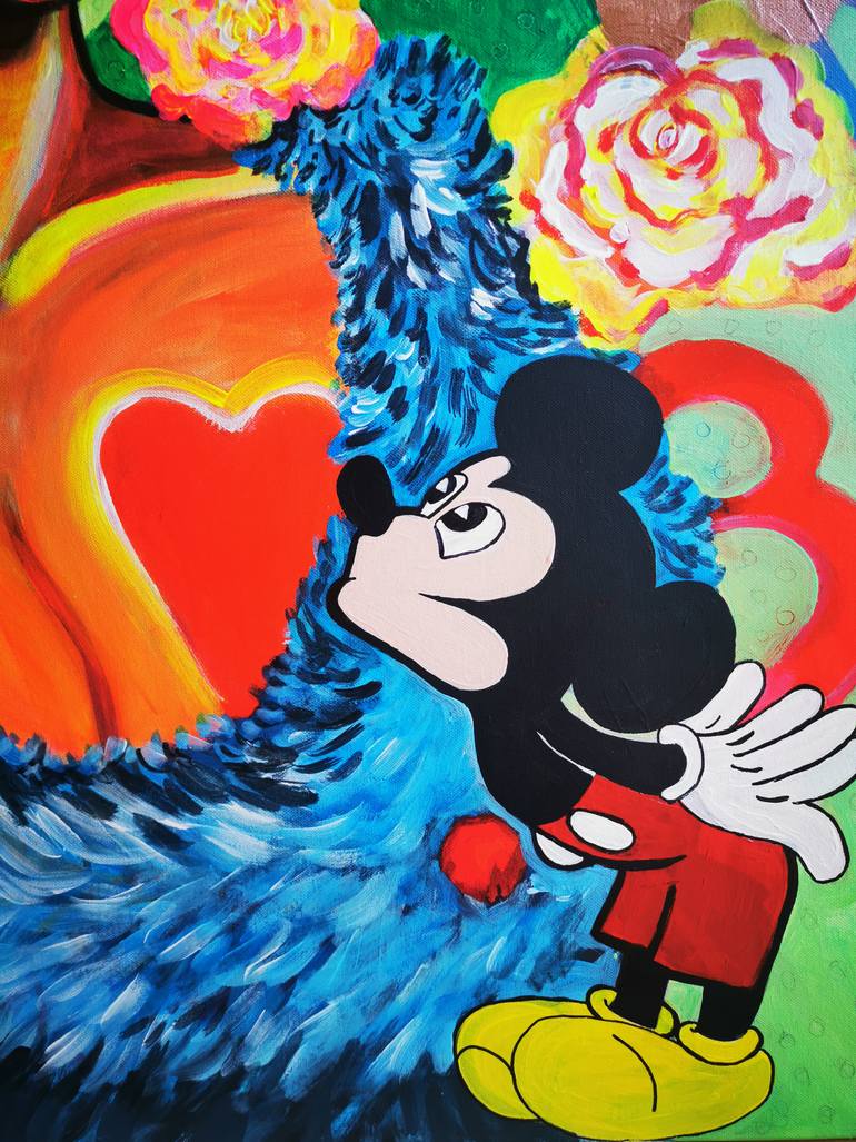 Original Figurative Pop Culture/Celebrity Painting by Erika Petunoviene Ayte