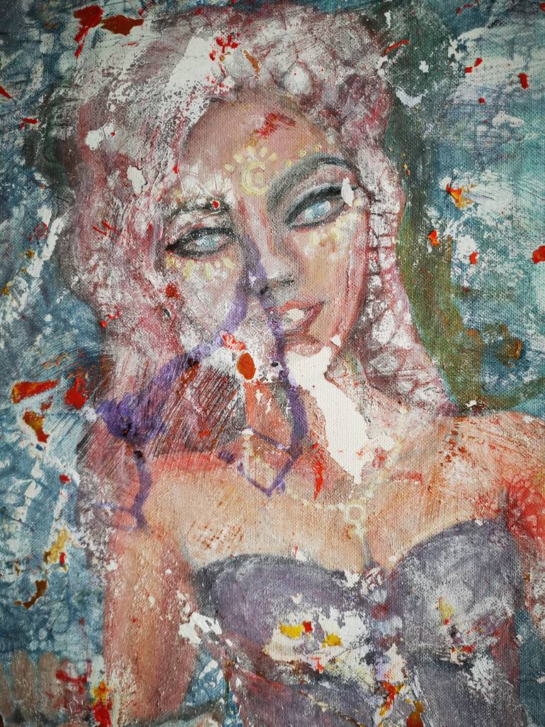 Original Abstract Other Painting by Erika Petunoviene Ayte
