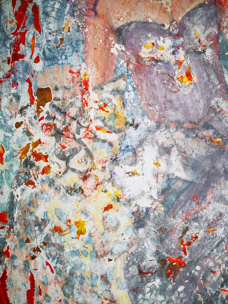 Original Abstract Other Painting by Erika Petunoviene Ayte