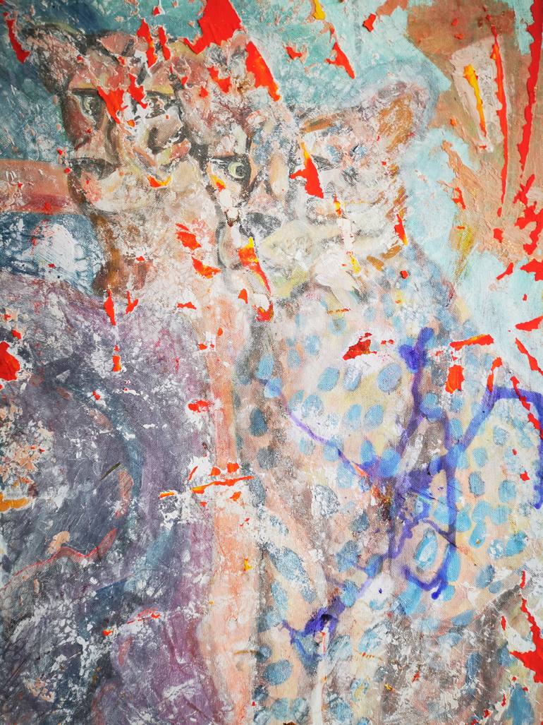Original Abstract Other Painting by Erika Petunoviene Ayte