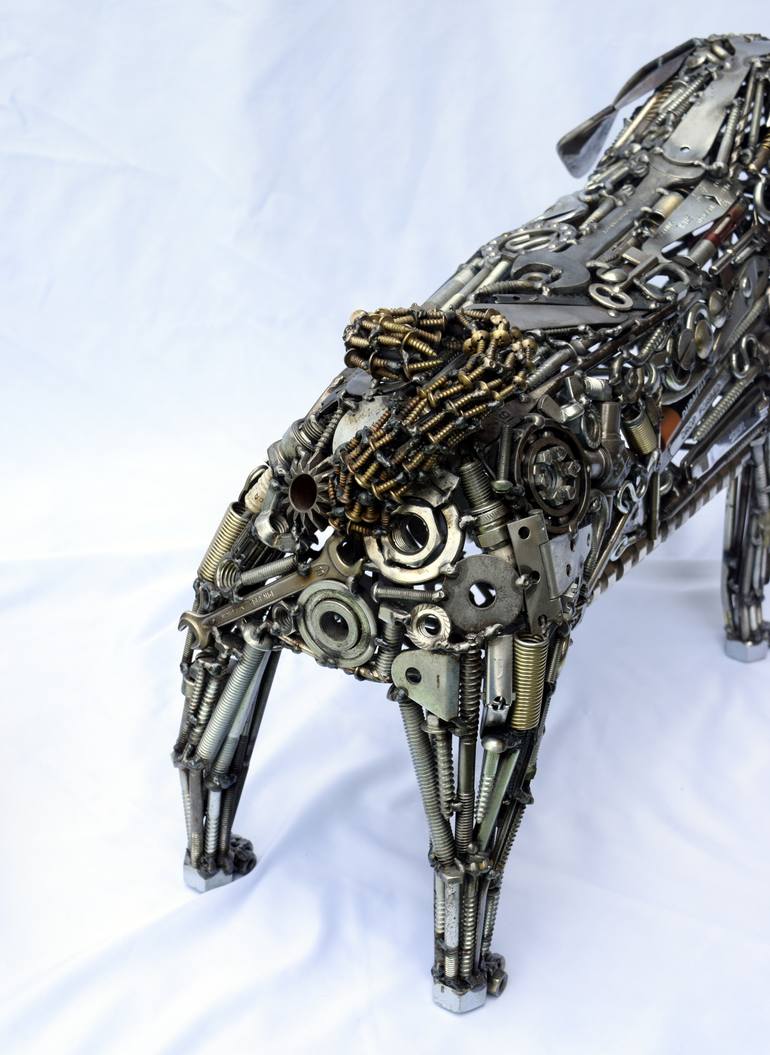 Original Pop Art Animal Sculpture by Brian Berle