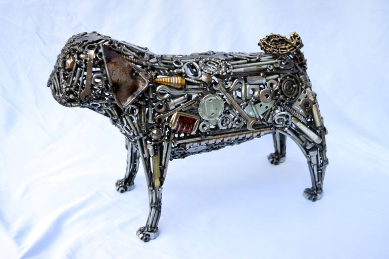 Original Pop Art Animal Sculpture by Brian Berle