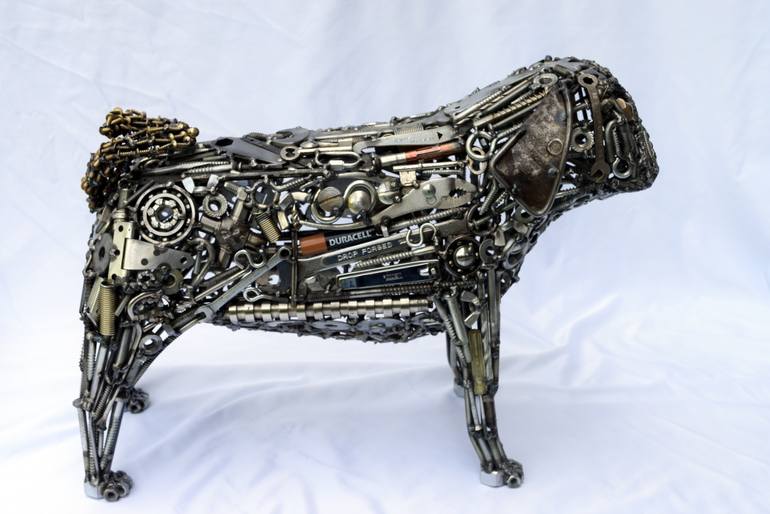 Original Pop Art Animal Sculpture by Brian Berle