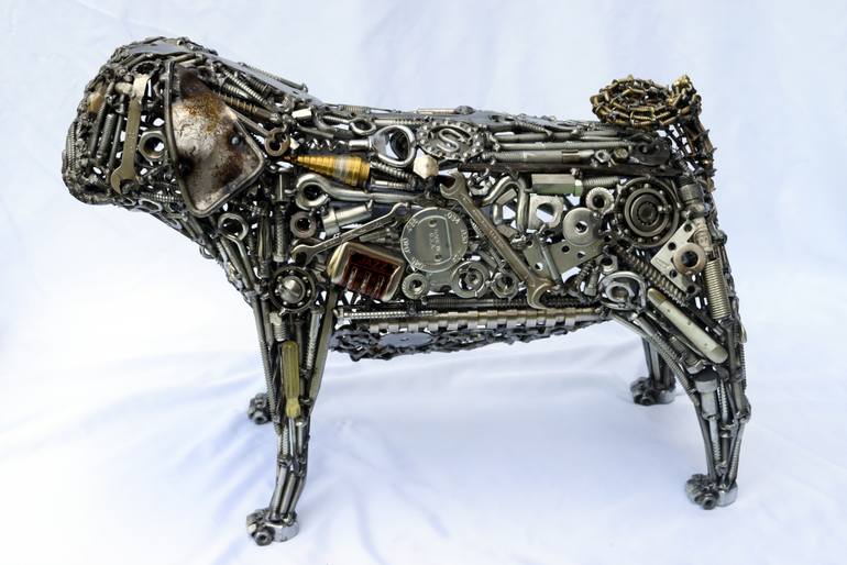 Original Pop Art Animal Sculpture by Brian Berle