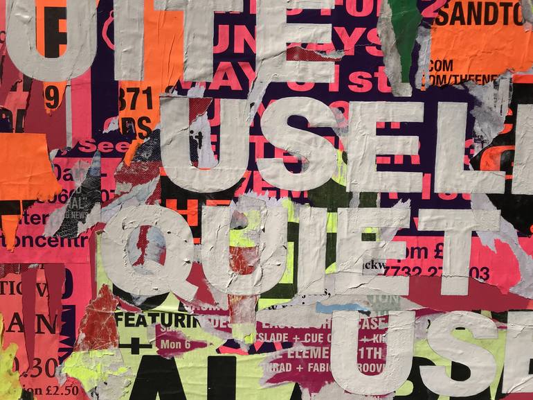 Quite Useless Collage By Ian Ritchie Saatchi Art