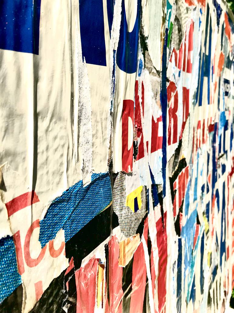 Original Abstract Expressionism Abstract Collage by Ian Ritchie