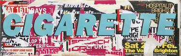 Original Abstract Typography Collage by Ian Ritchie
