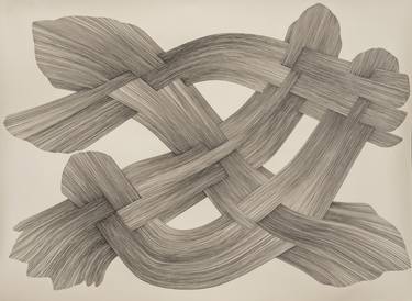 Original Abstract Drawing by Tom McHale