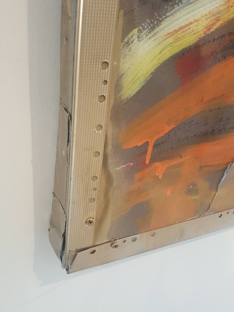 Original Abstract Expressionism Love Painting by Giovinetti  Studios