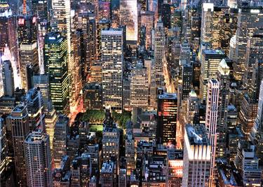 New York - Night Skyline thumb