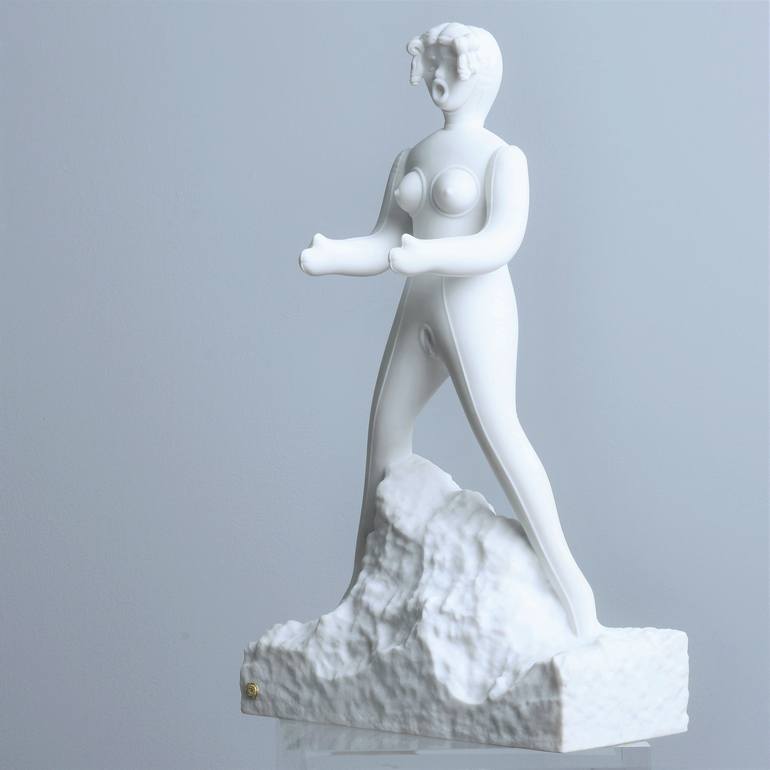 Original Conceptual Erotic Sculpture by Denis Defrancesco