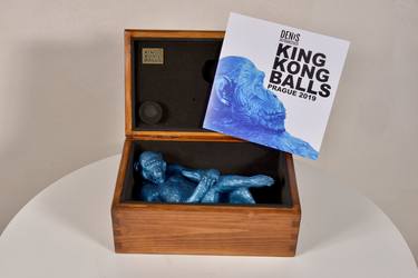 KingKongBalls by Denis Defrancesco. Miniature Limited Edition of 25, Signed and numbered #14. thumb