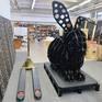 The Black Rabbit and its pallet truck in my workshop in Budapest ( Hungary)